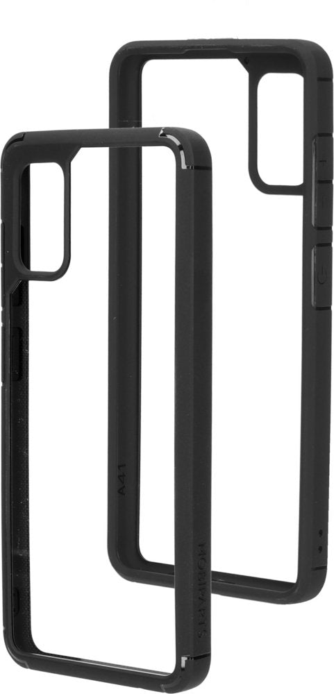 Mobiparts Rugged Clear Case | Samsung Galaxy A41 (2020) | Black - Matmuis - Matmuis